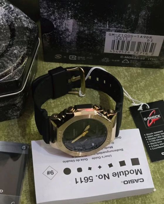 Мужские часы наручные Casio GM-2100G-1A9.