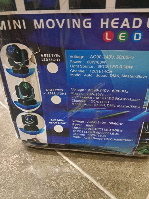 Vendo  mini strob novo