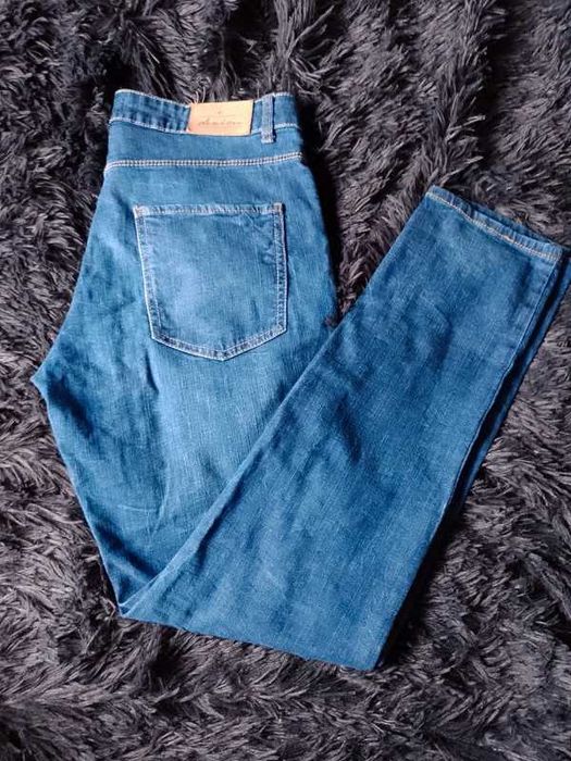 Spodnie jeansy/ dżinsy rozmiar 29-32 ( S46)