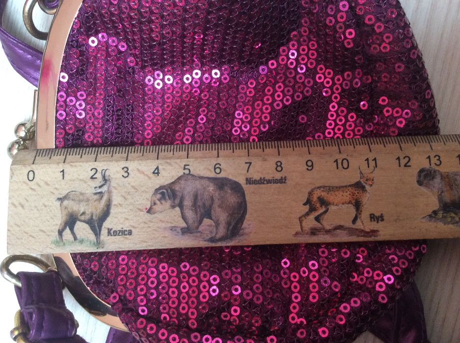 Torebka torebeczka z cekinami RESERVED