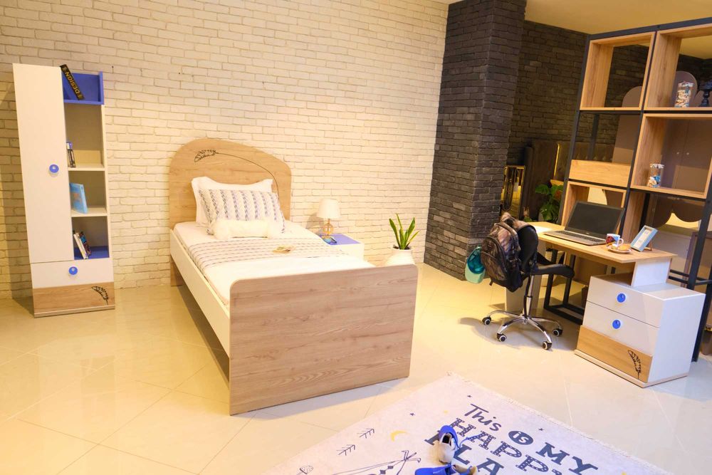 Conjunto Quarto Completo Infantil Novo | Cama Roupeiro Cómoda Mesa