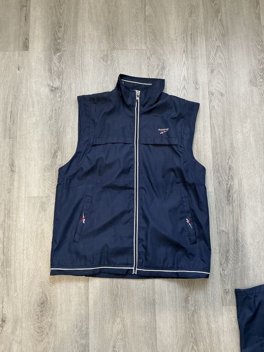 Zestaw komplet dresowy rebook bluza kamizelka dresy