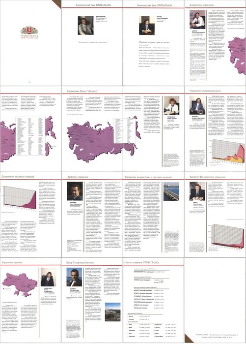 Брошюра, пакет учредительных документов КБ ПриватБанк 1992г. выпуска