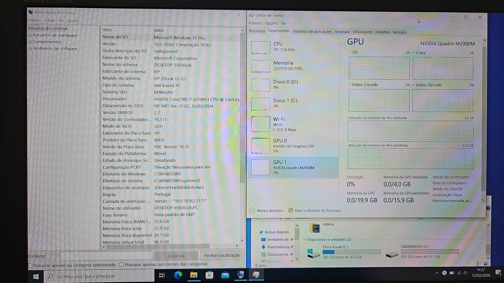 HP Zbook 15 G3  - Workstation