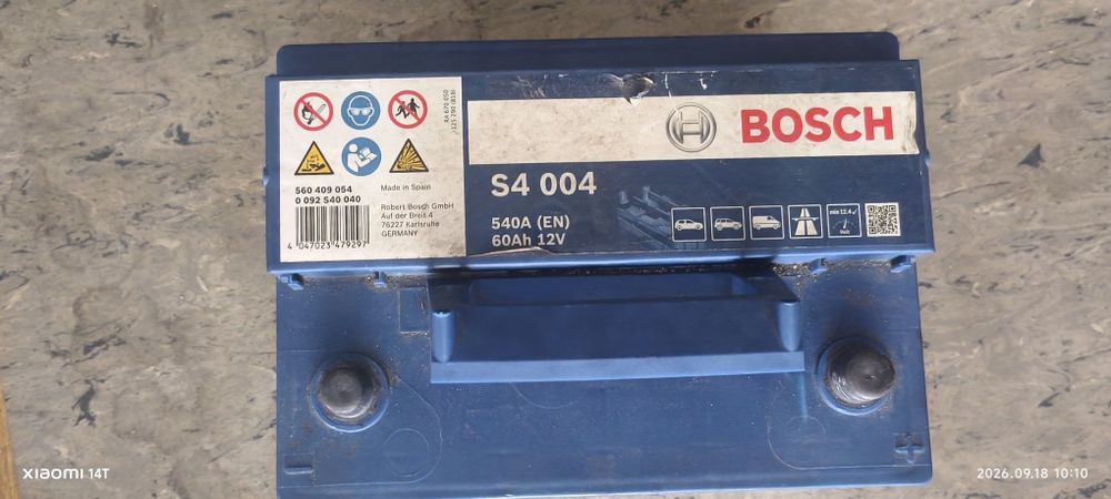 Bateria Bosch 60ah usada