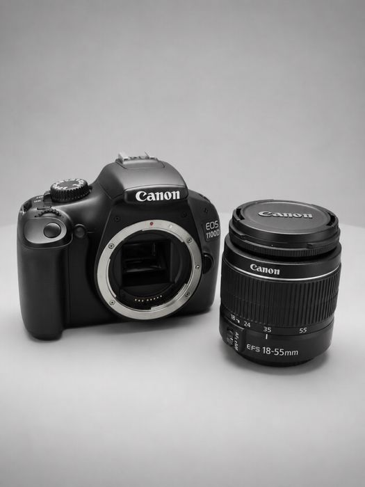 Canon eos1100D + lente 18-55mm