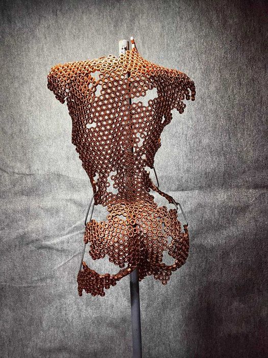 Декоративна фігура із гайок М8 (повністю ручна робота)