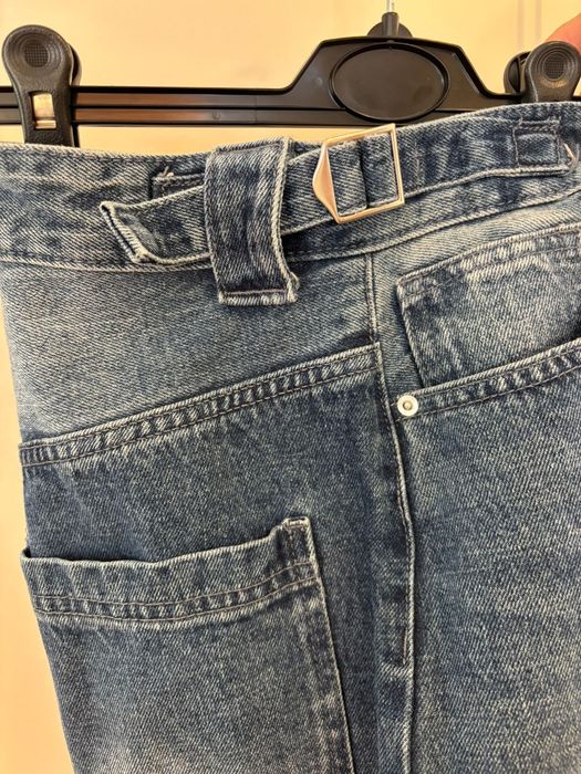 Jeansy baggy balloon carpenter viral spodnie Bershka XXS 32