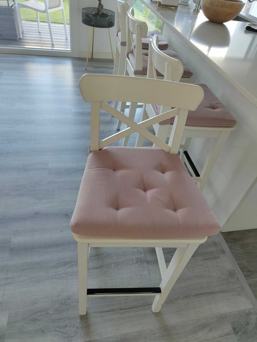 Bancos Altos de Cozinha IKEA ROSENTORP - Vendo Conjunto