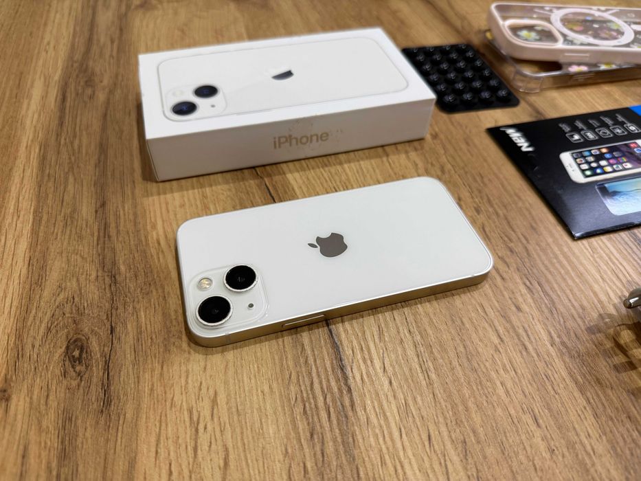 Okazja!! Iphone 13 Mini Biały! Super Stan! Gwarancja! Bateria 100%!