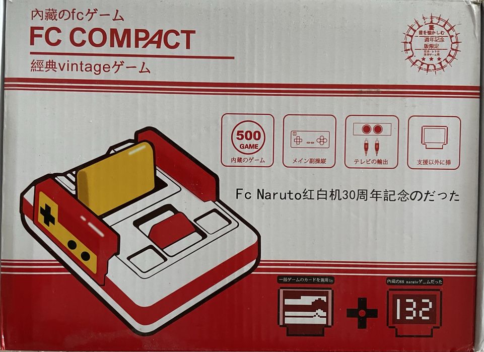 Konsola Retro FC Compact 500 + 132 gry