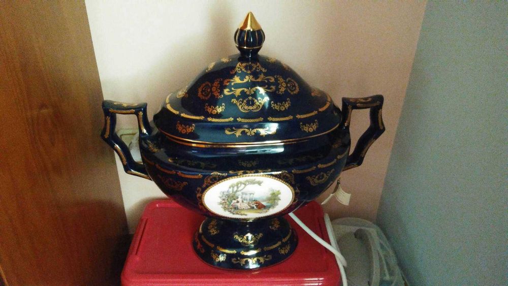 Limoges - FRAZARTE -centro de mesa em porcelana