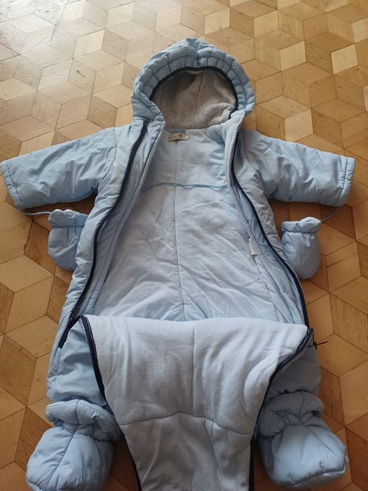 Kombinezon zimowy r. 68 bardzo ciepły