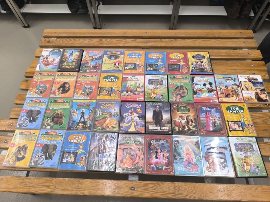 Lote de filmes de animação 15€
