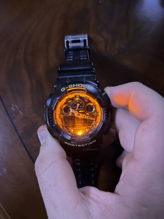Часы casio 5081 ga-100cf, оригинал
