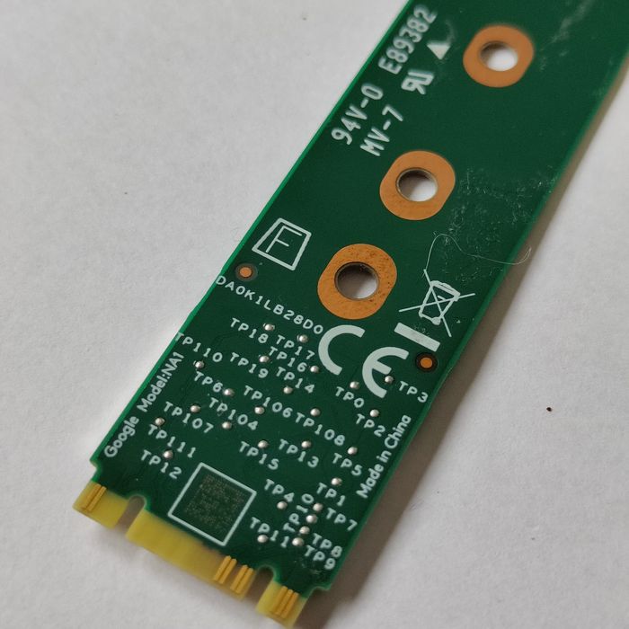 Google Coral TPU m2b