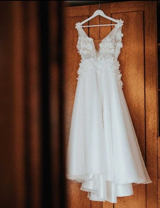 Vestido e Véu de Noiva – Verónica Cristóvão Atelier
