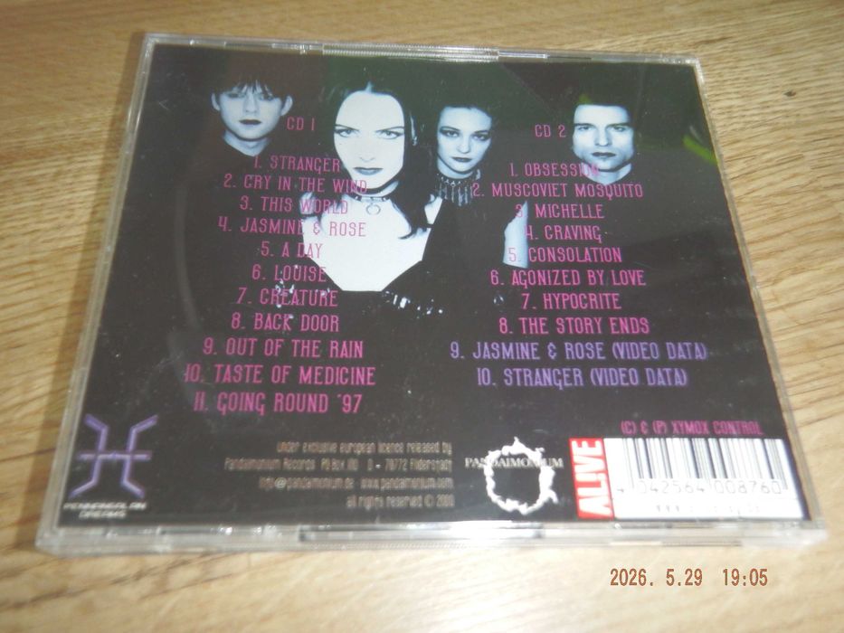 CLAN OF XYMOX - Live     2 CD          .