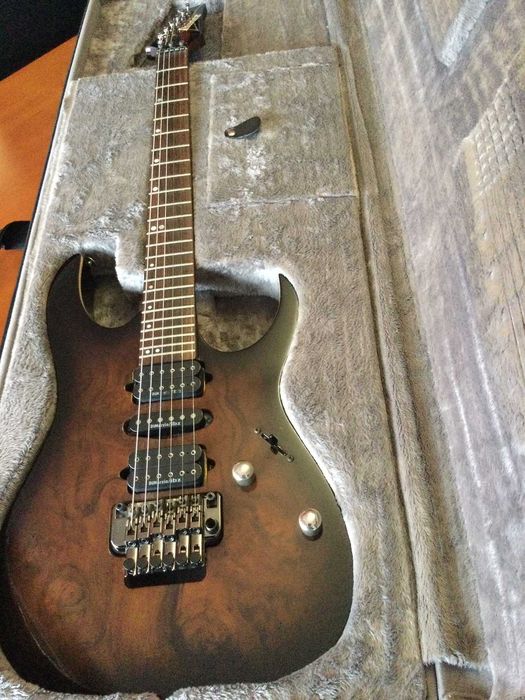 Guitarra Premium Walnut Burst RG970 wbwz wlb ,