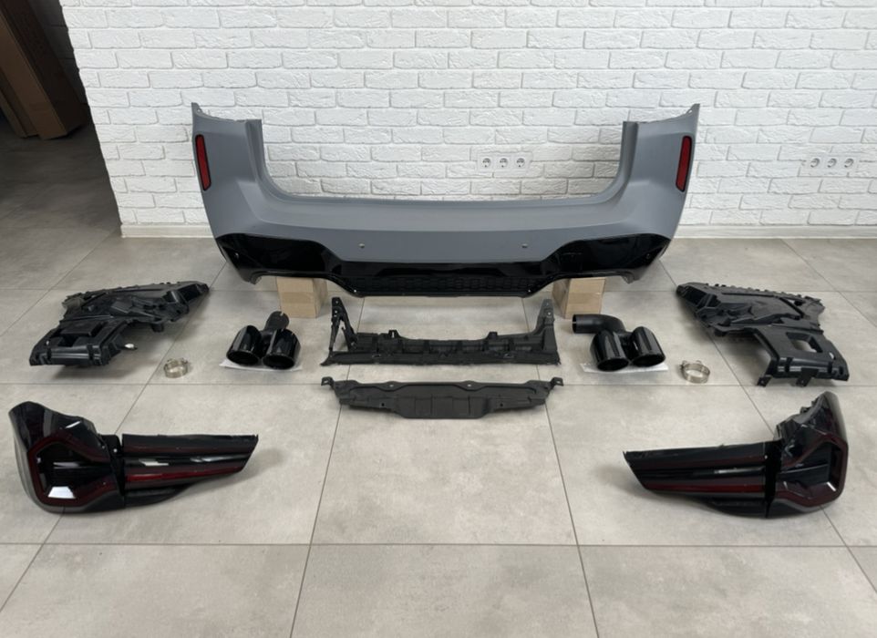 Рестайлинг обвес X3M F97 LCI 2022для BMW X3 G01 2018 бампер фары стопы