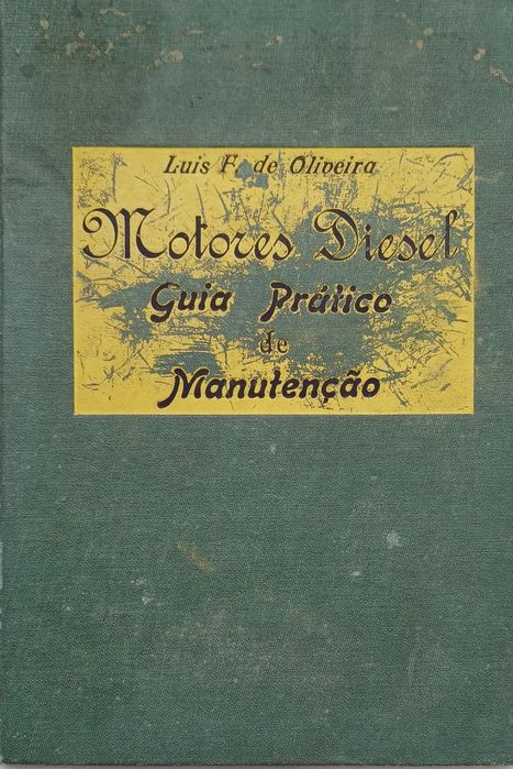 Motores Diesel Manutenção Livro Antigo