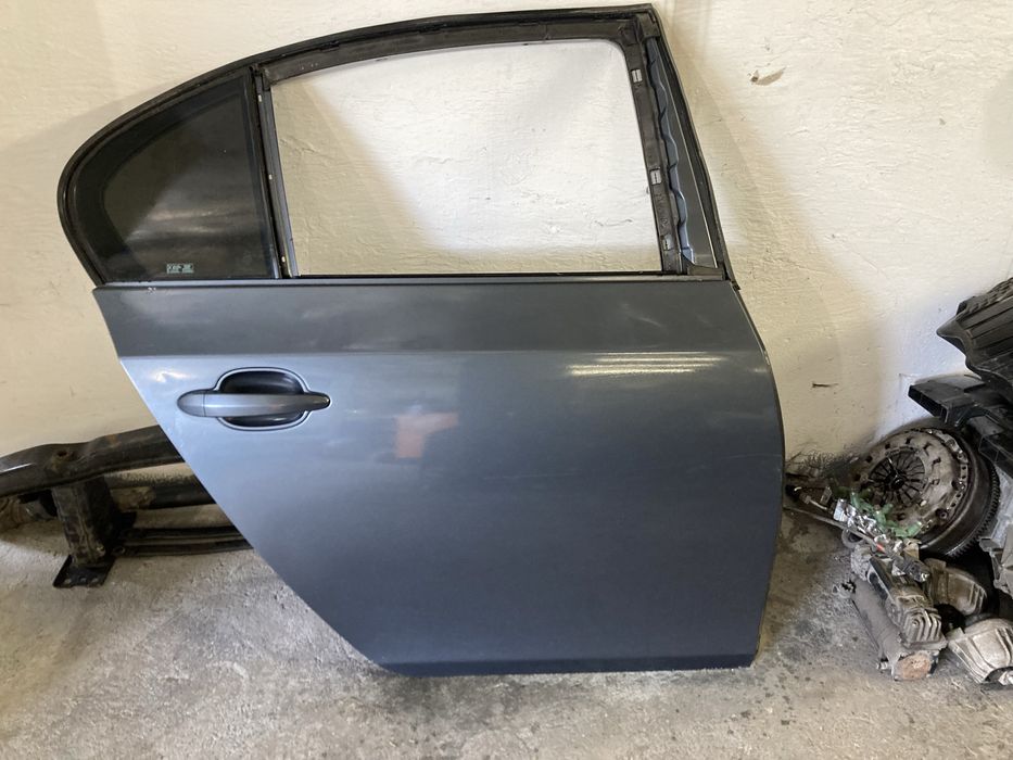 Dzwi prawy tył tyle prawe BMW 5 E60 E61 A90 LCI Sophistograu Brillanteffekt