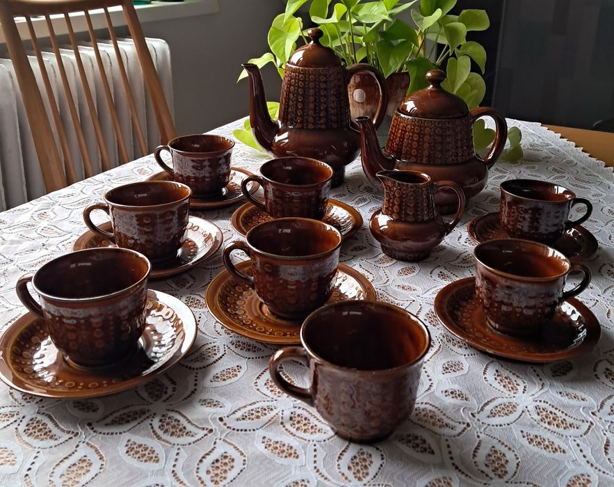 Serwis do kawy/herbaty "Nelly" Tułowice PRL