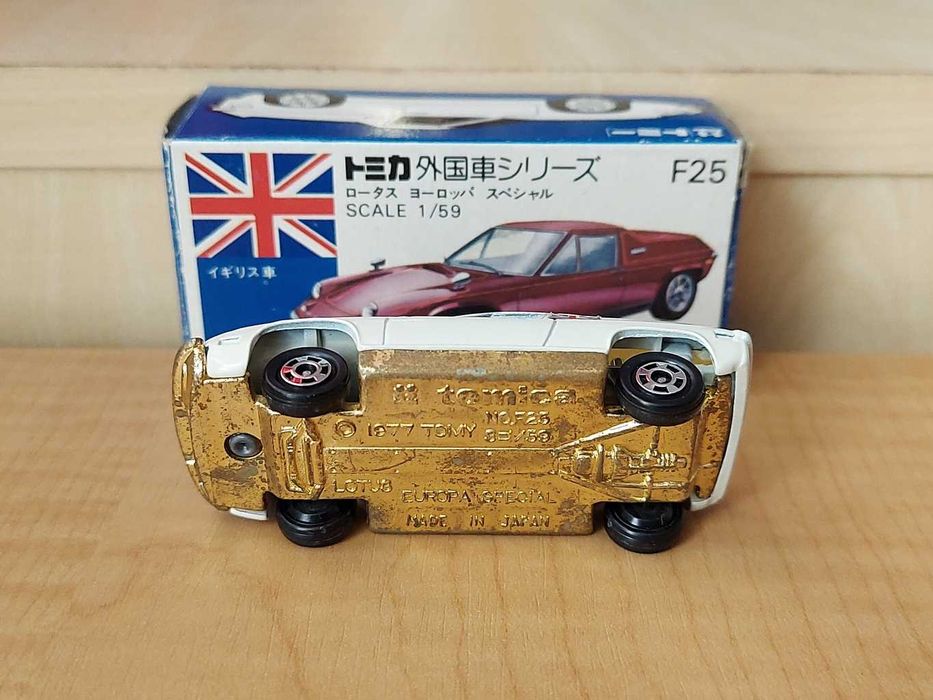 Tomica Japan Blue Box F25-1 Lotus Europa Special