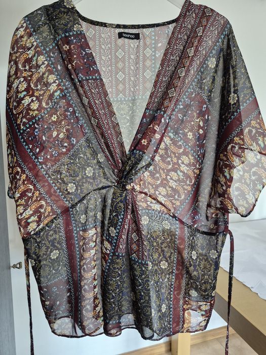 Narzutka  / bluzka kimono, boohoo, 46-48
