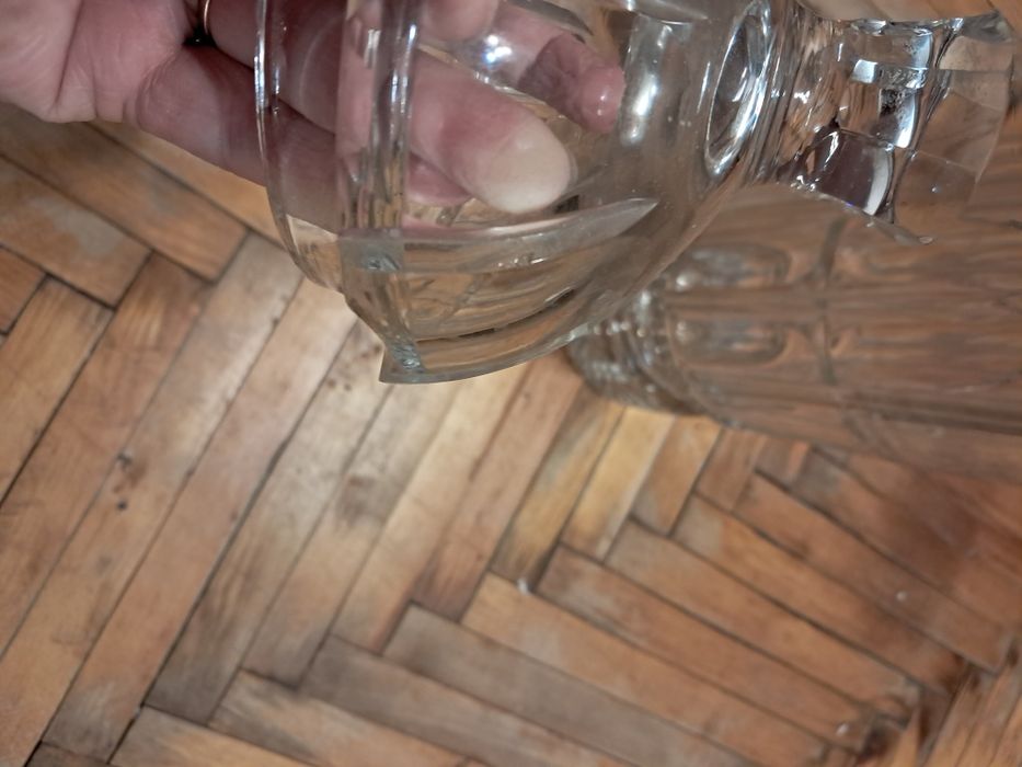 Ваза хрустальная