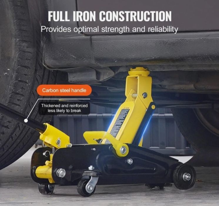 Macaco hidráulico de piso de perfil