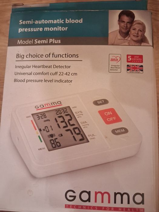 Тонометр Gamma полуавтомат