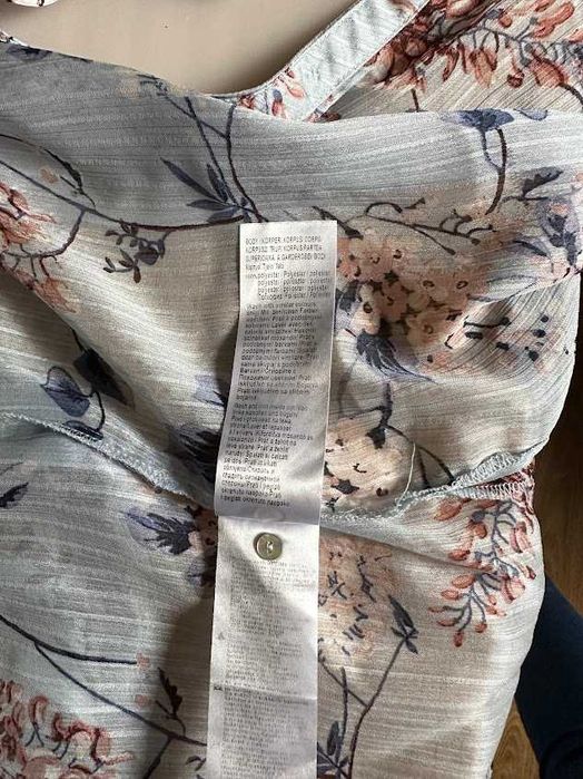 Koszula luźna w kwiaty orsay 40