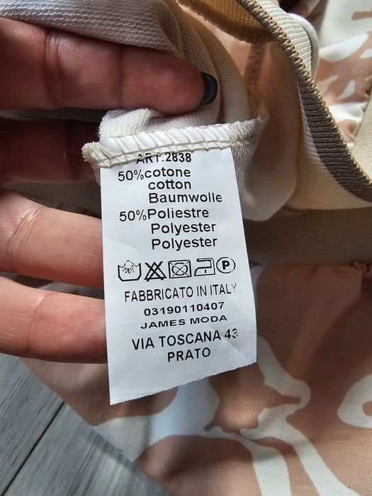 Bluza lekka made in italy ze ściągaczami