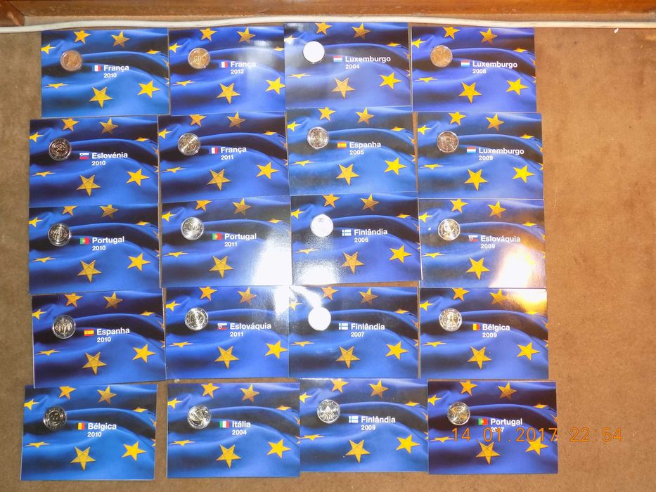 Commemorative €1 Coin Set "PROOF"