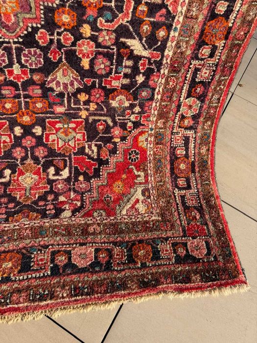 Dywan Vintage Wełniany Perski Iran Hamadan 225x130 galeria 10 tys