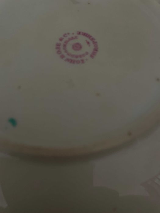 Chávena de chá com pires (de coleção) John Rose Coalport