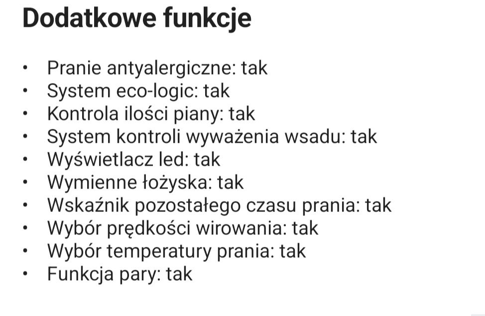 Sprzedam Pralkę kernau