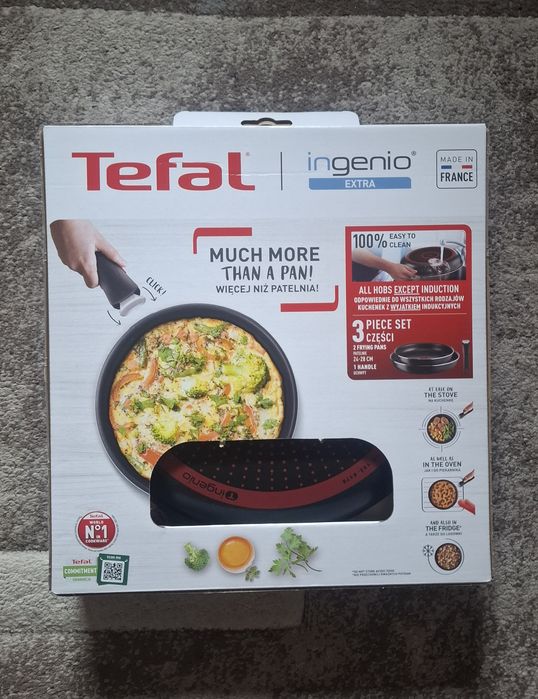 Zestaw patelni Tefal Ingenio Extra 24/28 cm