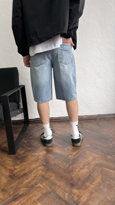 НОВИНКА!Джинсові  шорти BERSHKA Baggy