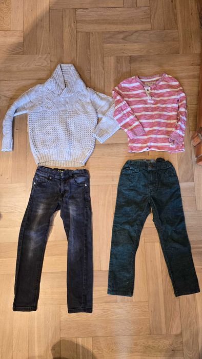 ZESTAW UBRAŃ dla chłopca 116