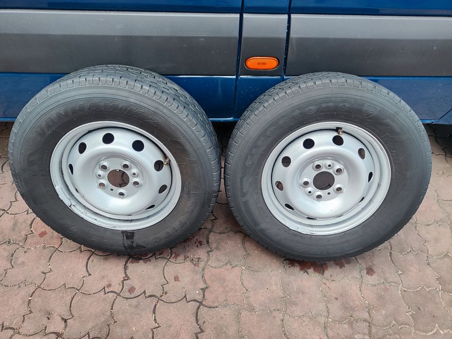 215/70/15с дискі штни резина колеса Firestone  5*118 Boxer дукато ET68