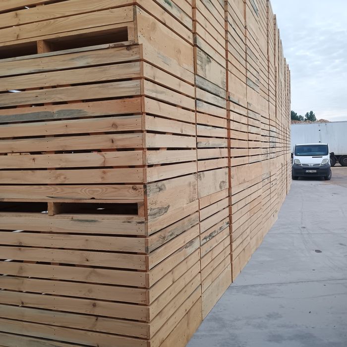 Palety skrzynie skrzyniopalety drewniane do warzyw * Każdy wymiar *