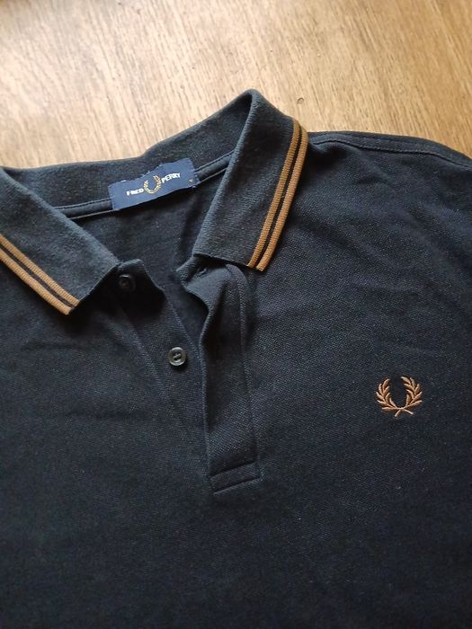 Чорне поло Fred Perry