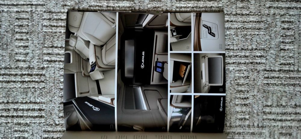 Prospekt Lexus LM 350H AWD na innej BMW 7, 8 , AMG !