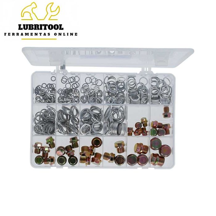 Kit Sortido 534Pcs Bujões Carter + Anilhas Cobre CT711200 | NOVOS