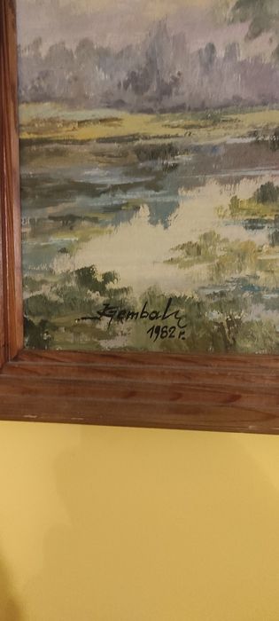 Obraz olejny, pejzaż