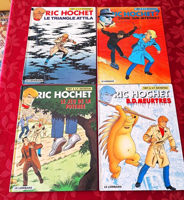 Livros BD - Ric Hochet de Duchâteau & Tibet (Edição em francês)