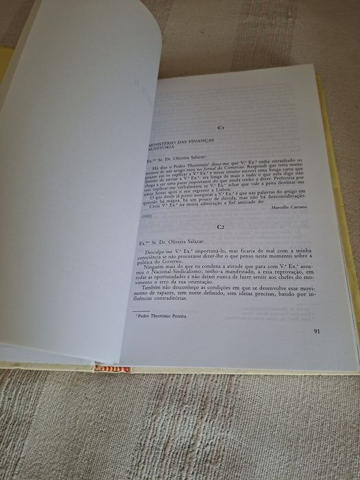 Marcello Caetano três livros por 10 euros