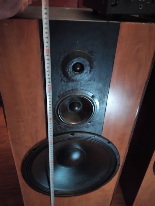 Большие  самодельные колонки с динамиками из Германии., к